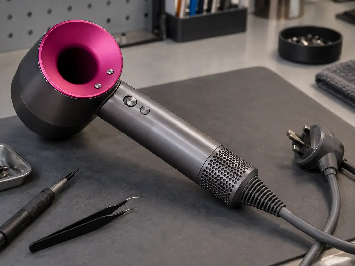 Фен Dyson не включается