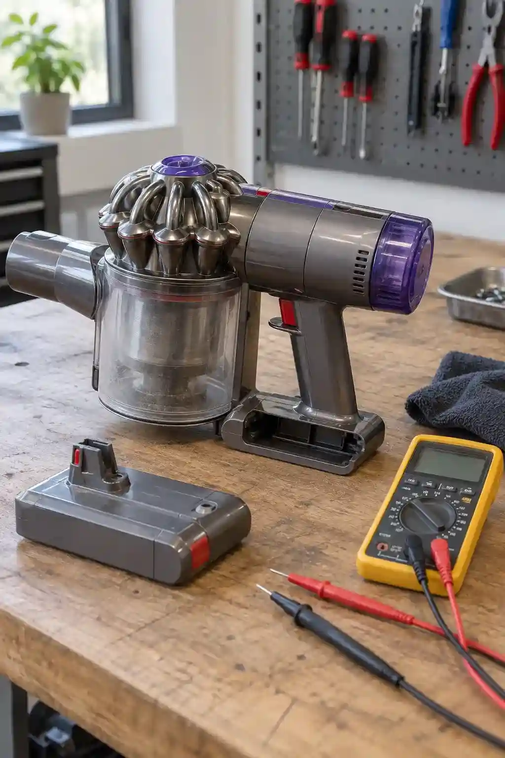 Пылесос Dyson не включается