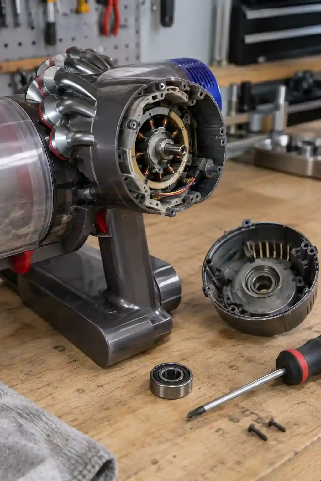 Пылесос Dyson шумит