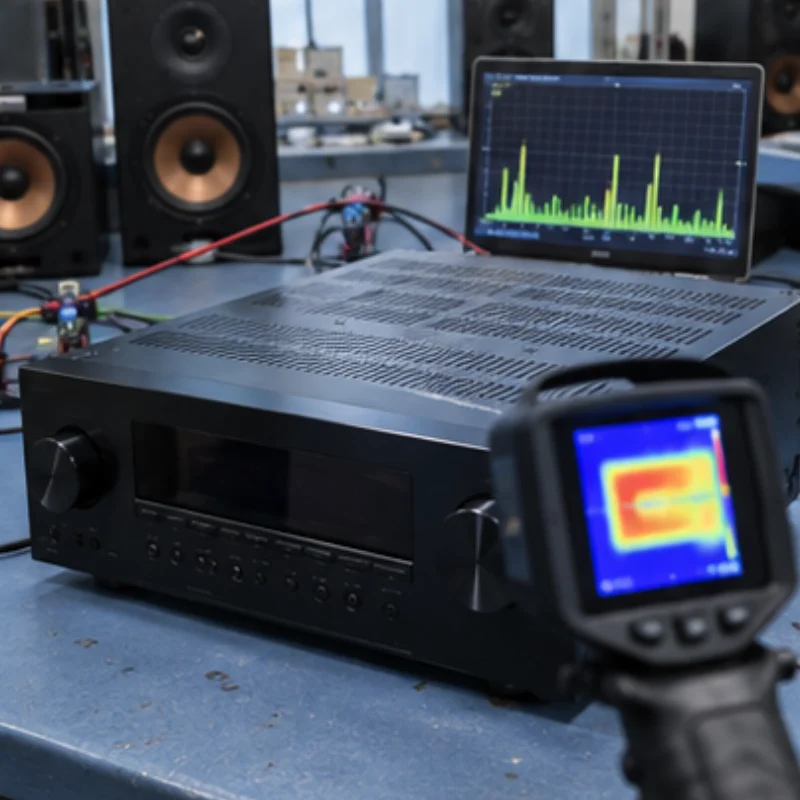Denon работал с шумом и перегревался